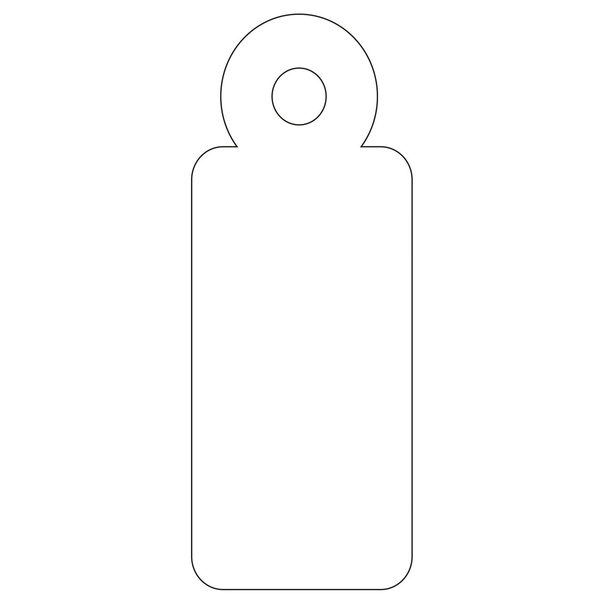 Apli Etiquetas Colgantes Con Hilo 13x34mm Caja De 1000 Blanco