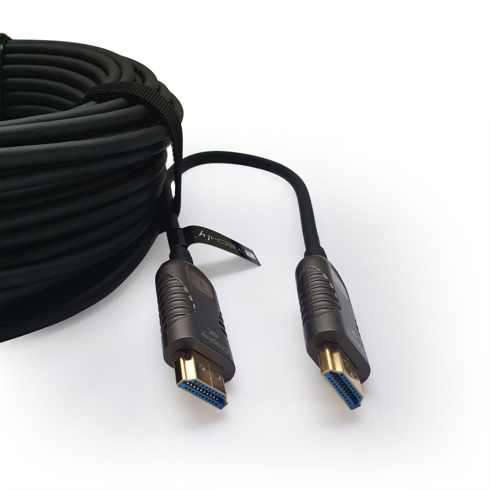 Techly Icoc Hdmi-Hy2-020 Cable Hdmi 2.0 4k60hz 20m Óptico Activo 18gbps