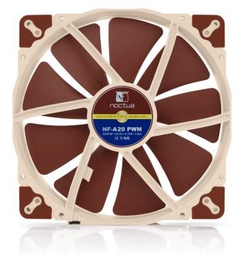 EAN 9010018100013 - Noctua NOC-NF-A20-PWM Carcasa del ordenador Ventilador 20 cm Beige, Marrón 1 pieza(s) imagen 3
