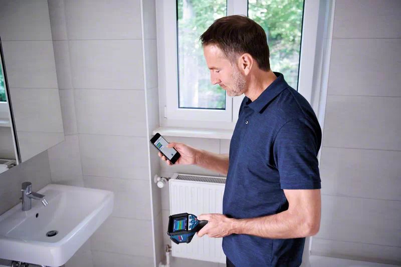 EAN 3165140975964 - Bosch GTC 600 C Noise equivalent temperature difference (NETD) IR Negro, Azul 256 x 192 Pixeles Pantalla imagen 9