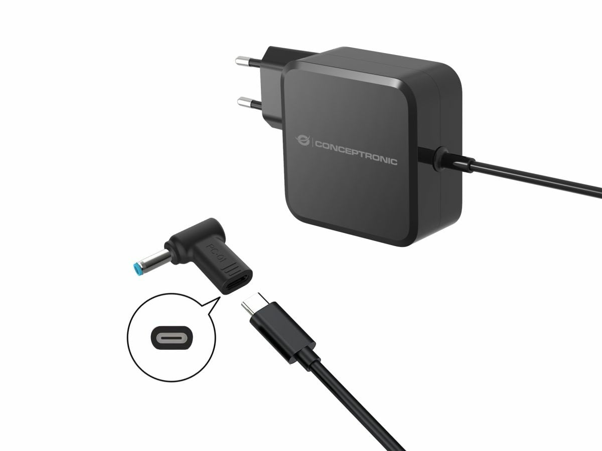 EAN 4015867237724 - Conceptronic ABBY15PC01 accesorio para portatil Clavija de adaptador de corriente para ordenador portátil imagen 2
