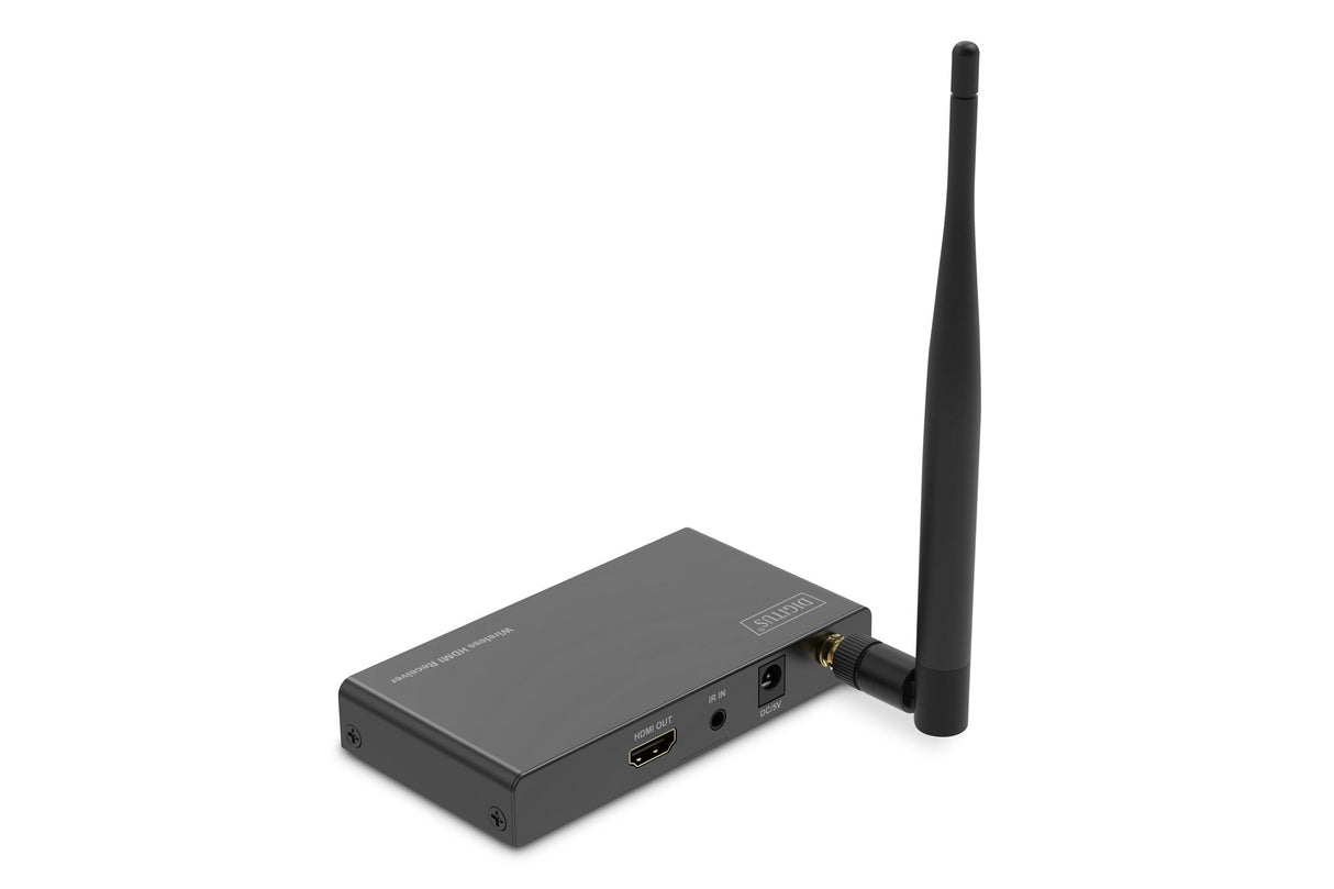 EAN 4016032496625 - Digitus DS-55347 extensor audio/video Receptor AV Negro imagen 2