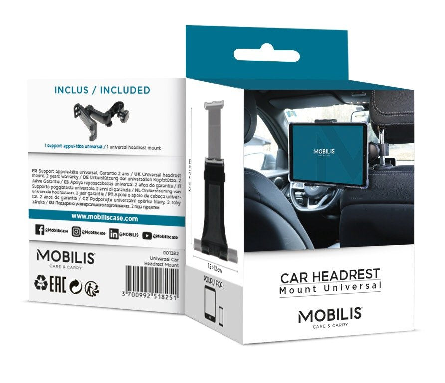 Mobilis U.Fix Soporte Activo Para Teléfono Móvil/Smartphone, Tablet/Umpc Negro