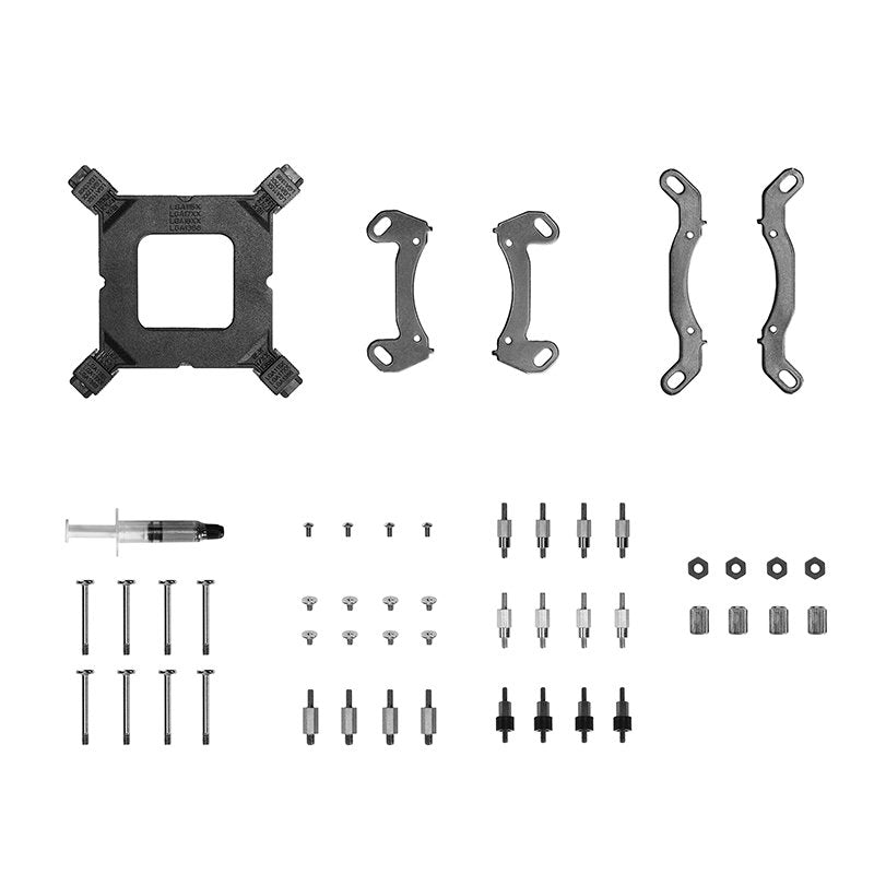 Chieftec Iceberg 240 Dark, Refrigeración Por Agua Negro