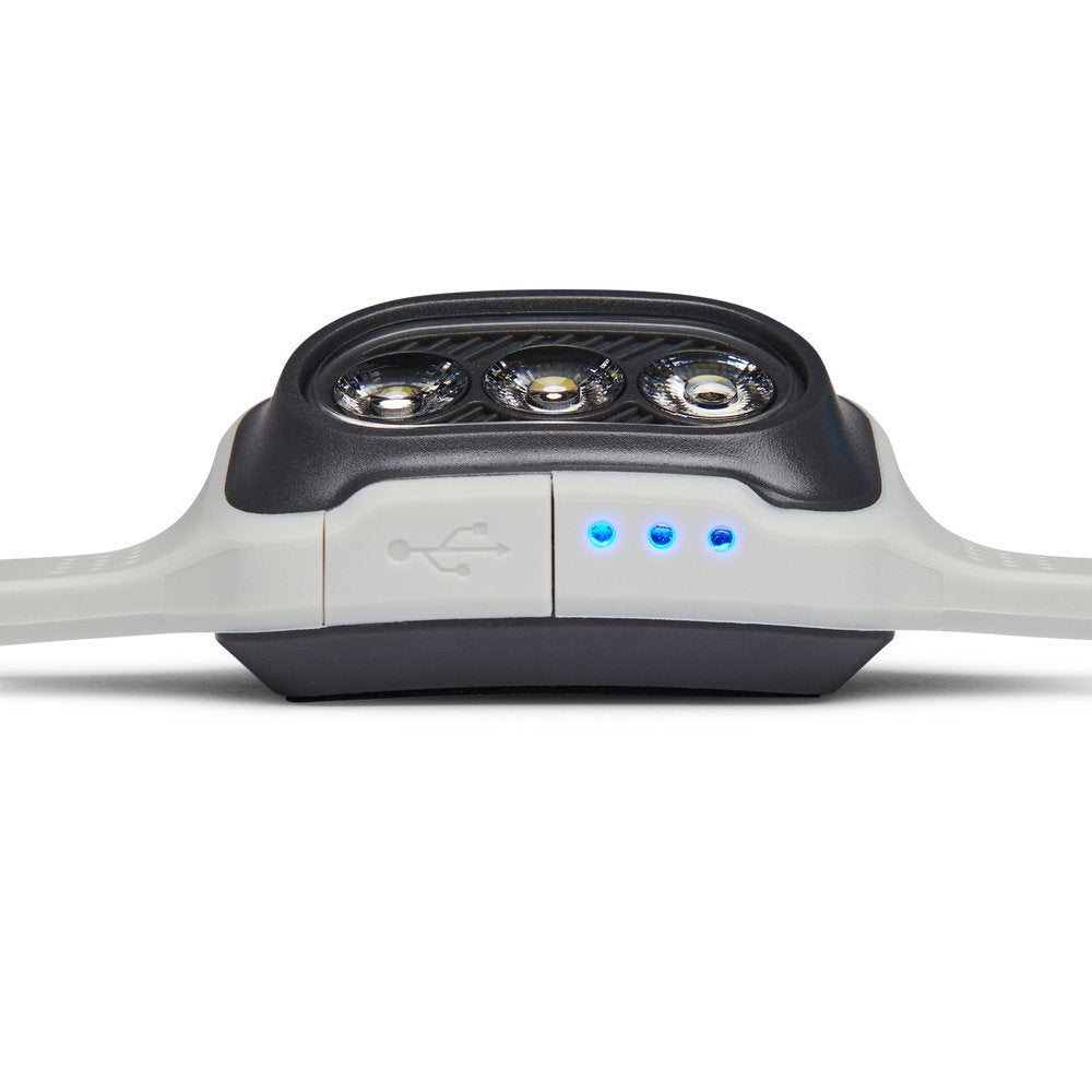 Linterna Black Diamond Deploy 325 Negro, Con Diadema Led Blanco