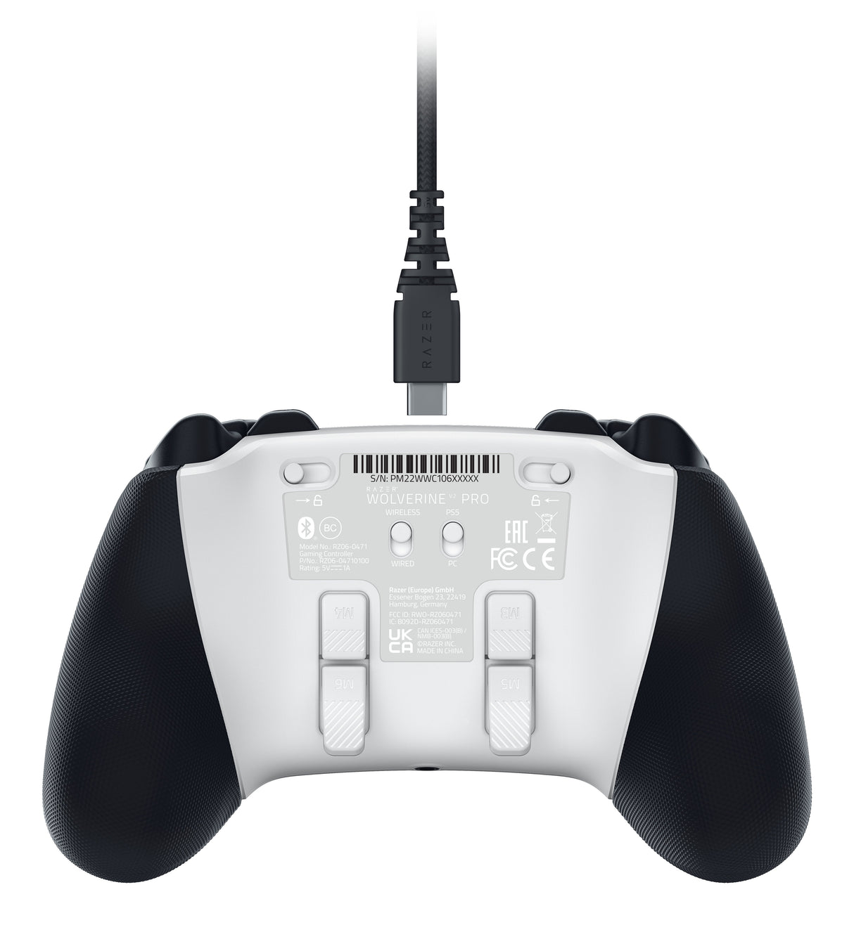 EAN 8886419351191 - Razer Wolverine V2 Pro Blanco Gamepad Analógico/Digital PC, PlayStation 5 imagen 6