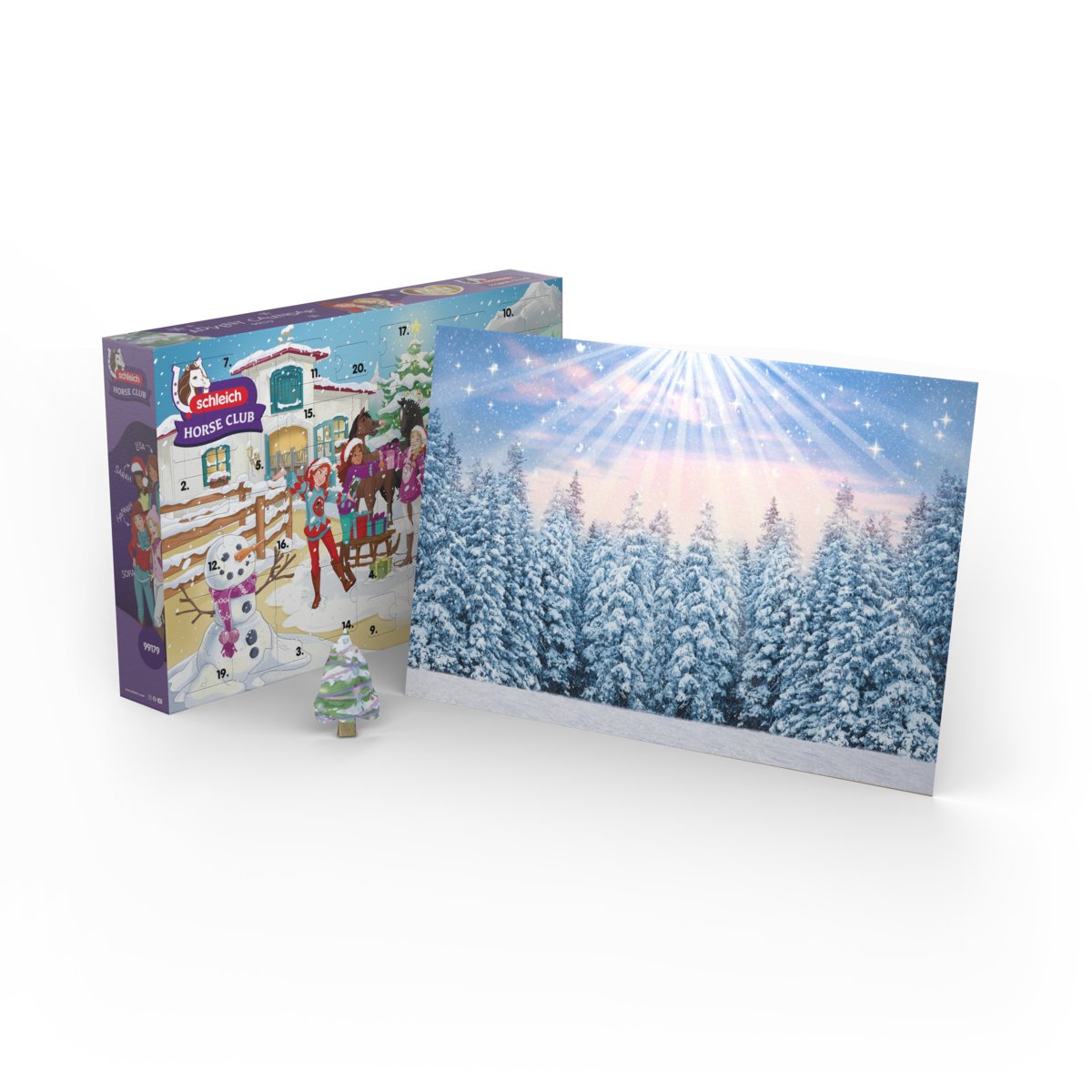 Schleich Schleich Gr. Adventsk. Horse Club - Weihnachtl. Schlittenf. 99179