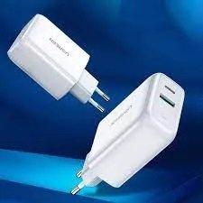 Cargador Ugreen 36w Doble Puerto Ue Usb-A/Usb-C