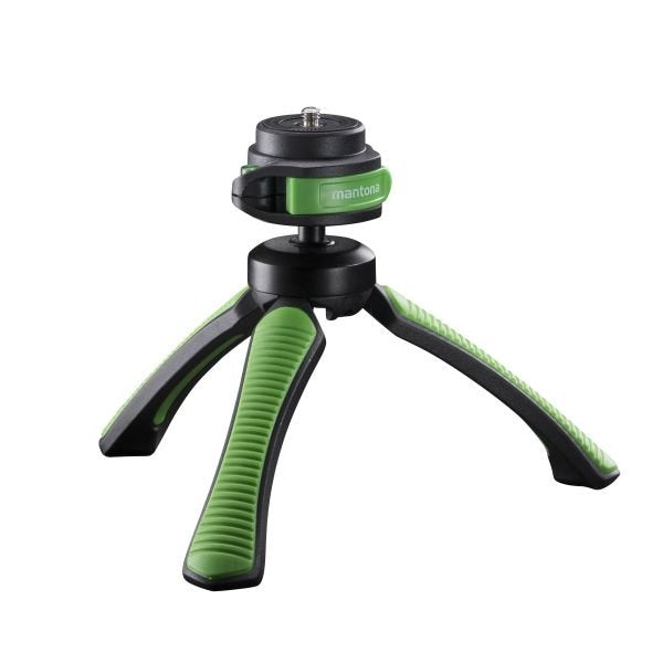 EAN 4056929214079 - Mantona 21407 tripode Smartphone/Cámara digital 3 pata(s) Negro, Verde imagen 2
