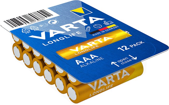 Varta Bv-Ll 12 Aaa Batería De Un Solo Uso Alcalino