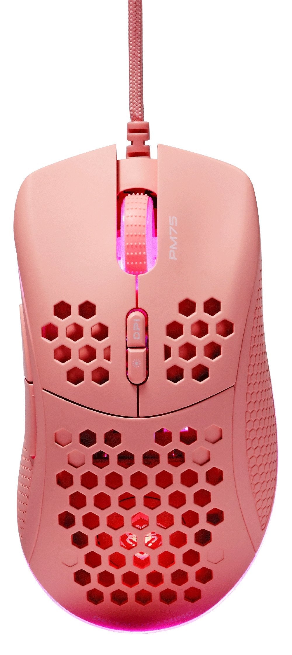 Deltaco Dm210 Gaming Maus Ultraleicht Rgb Usb Pink