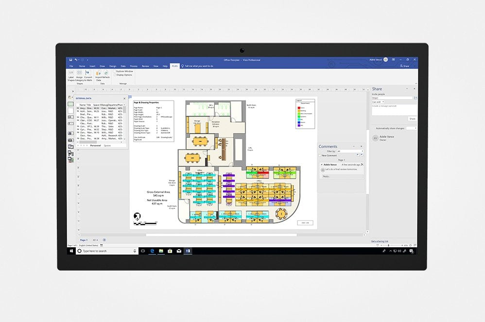 EAN 889842881387 - Microsoft Visio Standard 2021 Representación mediante gráficos Public Key Certificate (PKC) 1 licencia(s) imagen 4