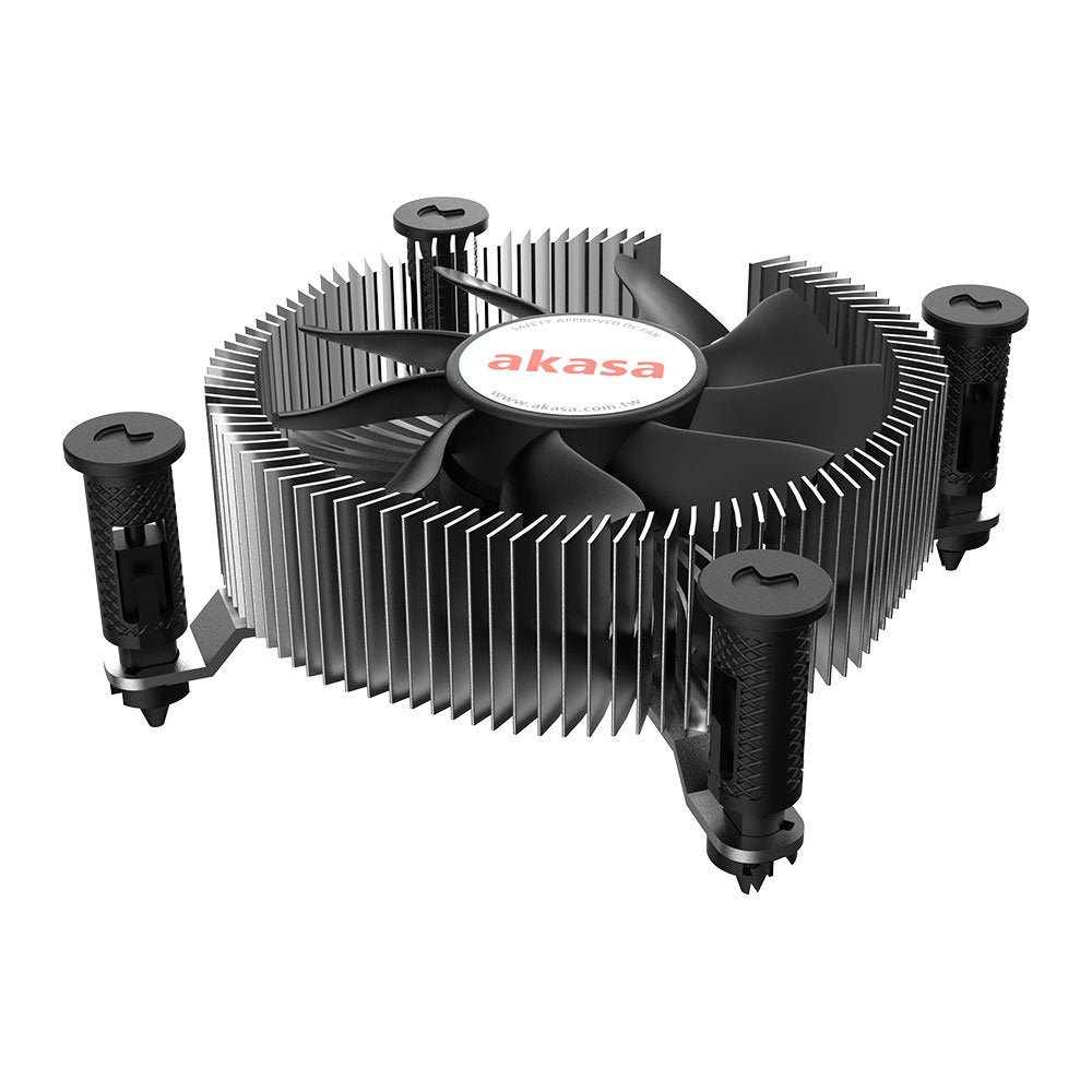 EAN 4710679552026 - Akasa Intel LGA1700 Procesador Sistema de refrigeración híbrido Aluminio, Negro 1 pieza(s) imagen 2