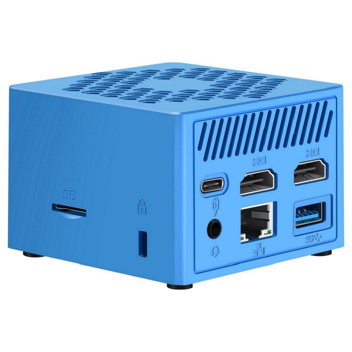 EAN 8436588882448 - Leotec LEMPC06B PC/estación de trabajo barebone Cubo imagen 1