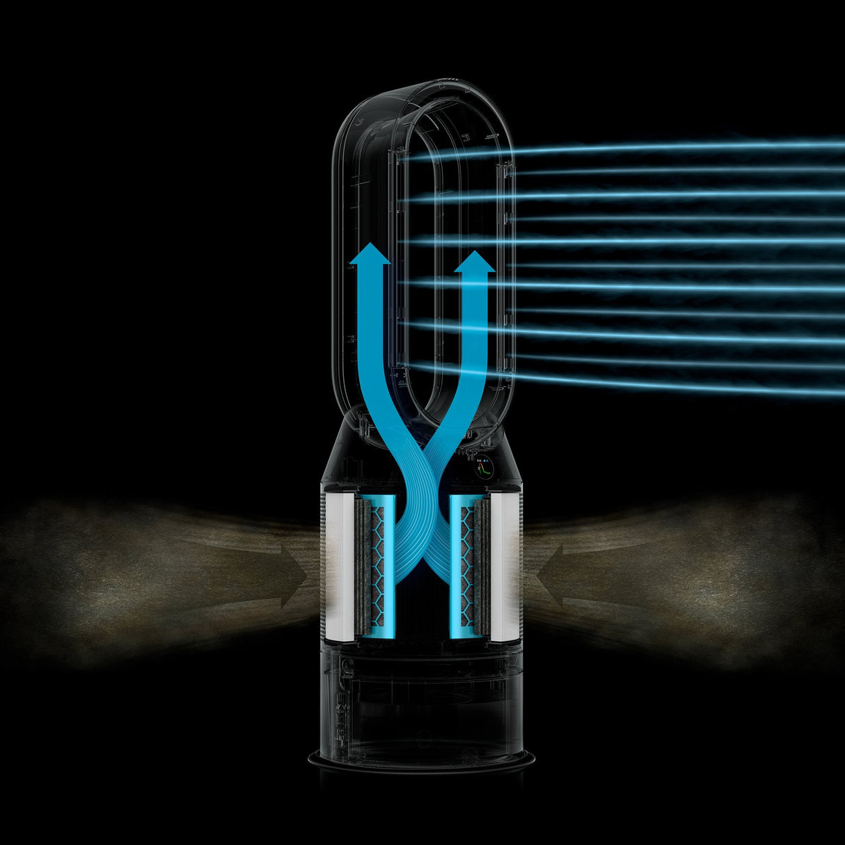 Dyson Purifier Humidify+Cool Formaldehyde 62,4 Db 40 W Blanco, Oro