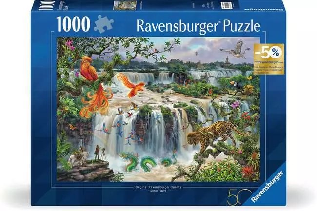 Puzzle 1000 Elementów Wodospad Iguazu