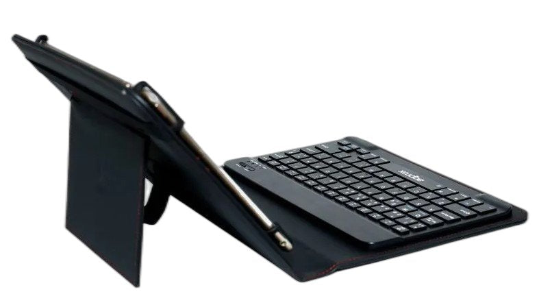 Approx Funda Para Tablet De 9.7" A 10.5" Con Teclado Bluetooth - Para Windows, Android Y Apple - Negro