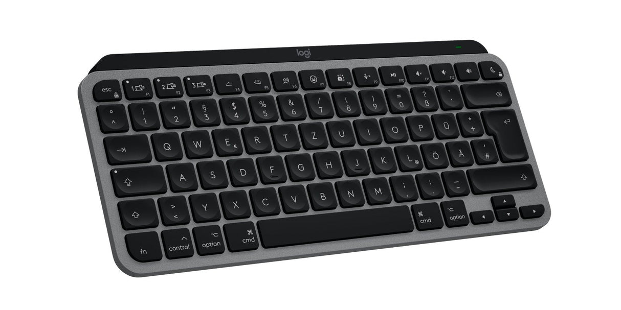 Logitech Mx Keys Mini For Mac Teclado Hogar Oficina Bluetooth Qwertz Alemán Negro, Gris