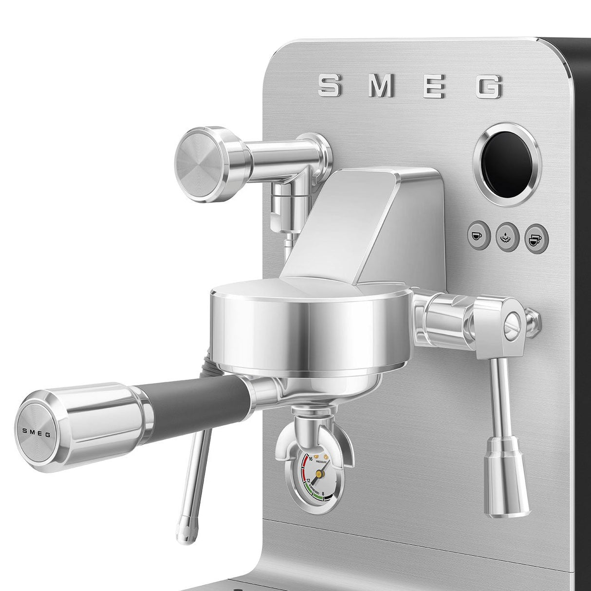 Cafetera Smeg Espresso Colección Negra Emc02blmeu
