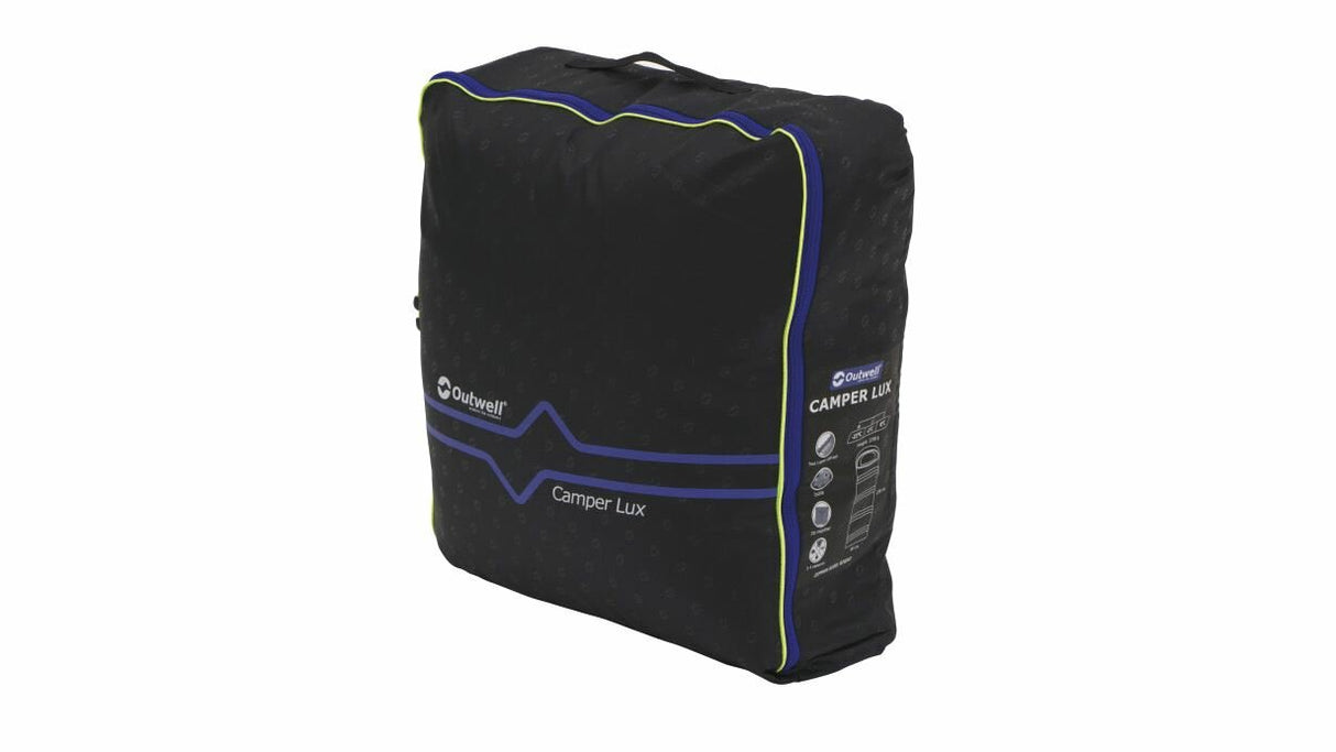 EAN 5709388136664 - Outwell Camper Lux Adulto Saco de dormir semi-rectangular Algodón, Poliéster Azul imagen 8