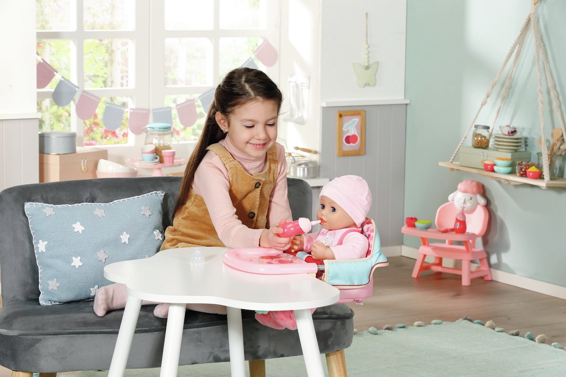 Baby Annabell Lunch Time Feeding Chair Trona Para Muñecas