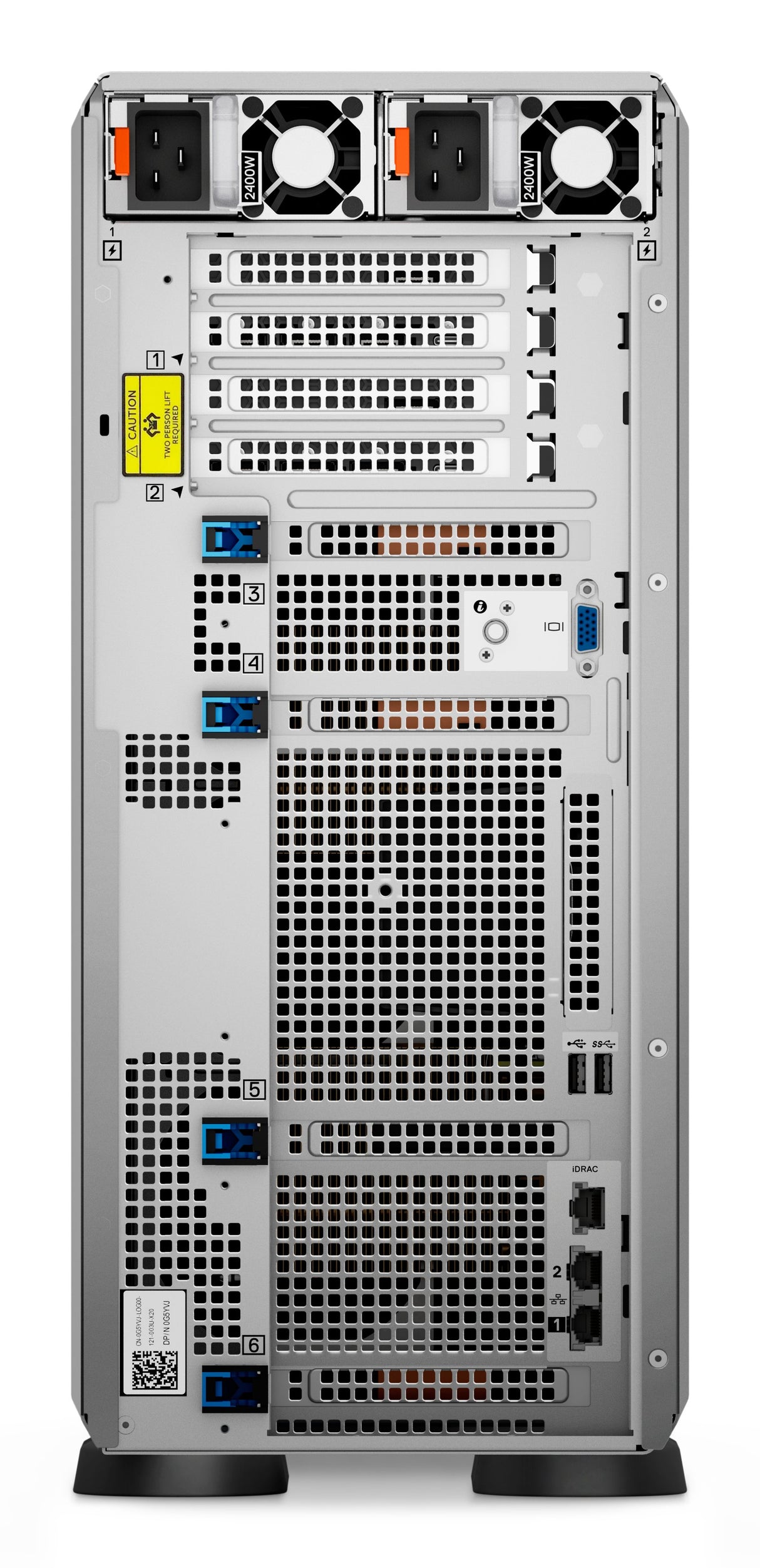 EAN 5397184843413 - DELL PowerEdge T550 servidor 480 GB Torre (5U) Intel® Xeon® Silver 4309Y 2,8 GHz 16 GB DDR4-SDRAM 700 W imagen 5