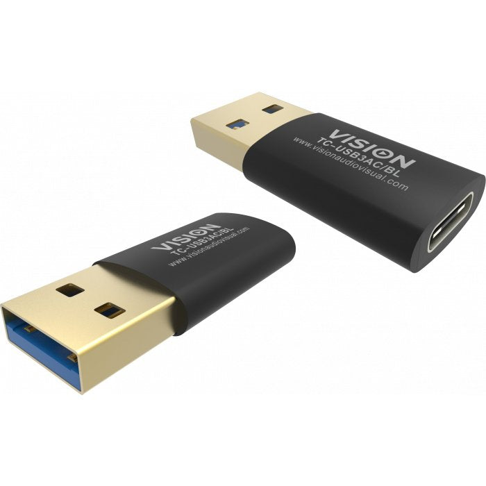 Vision Tc-Usb3ac/Bl Accesorio Para Cable Adaptador De Cable