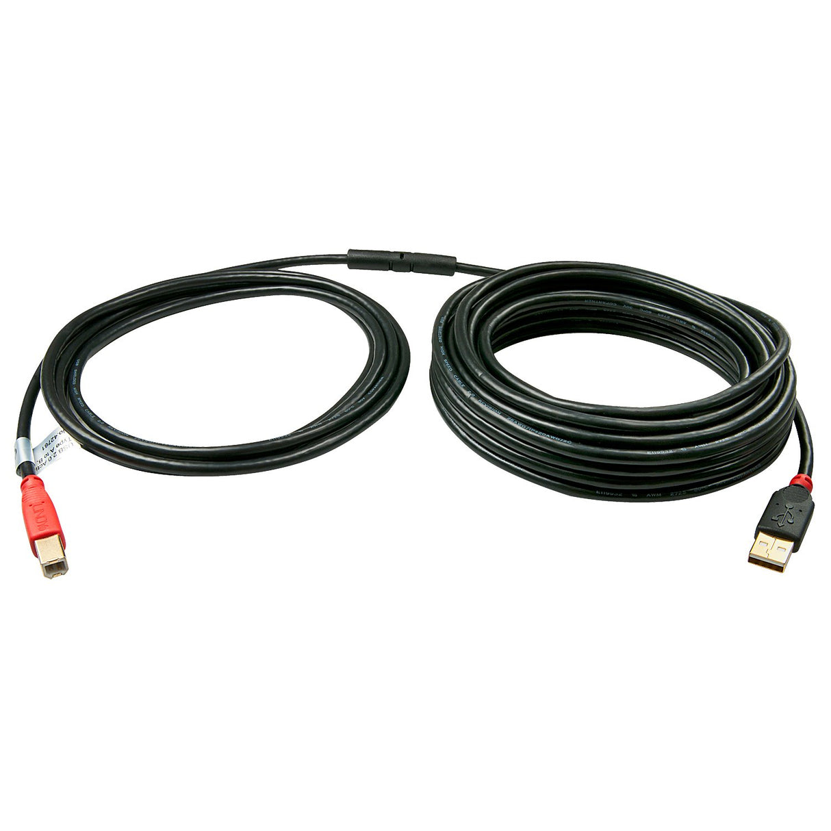 EAN 4002888427616 - Lindy 42761 cable USB USB 2.0 10 m USB A USB B Negro, Rojo imagen 2