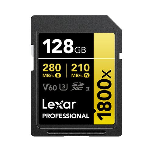 EAN 843367127535 - Lexar Professional 1800x 128 GB SDXC UHS-II Clase 10 imagen 1