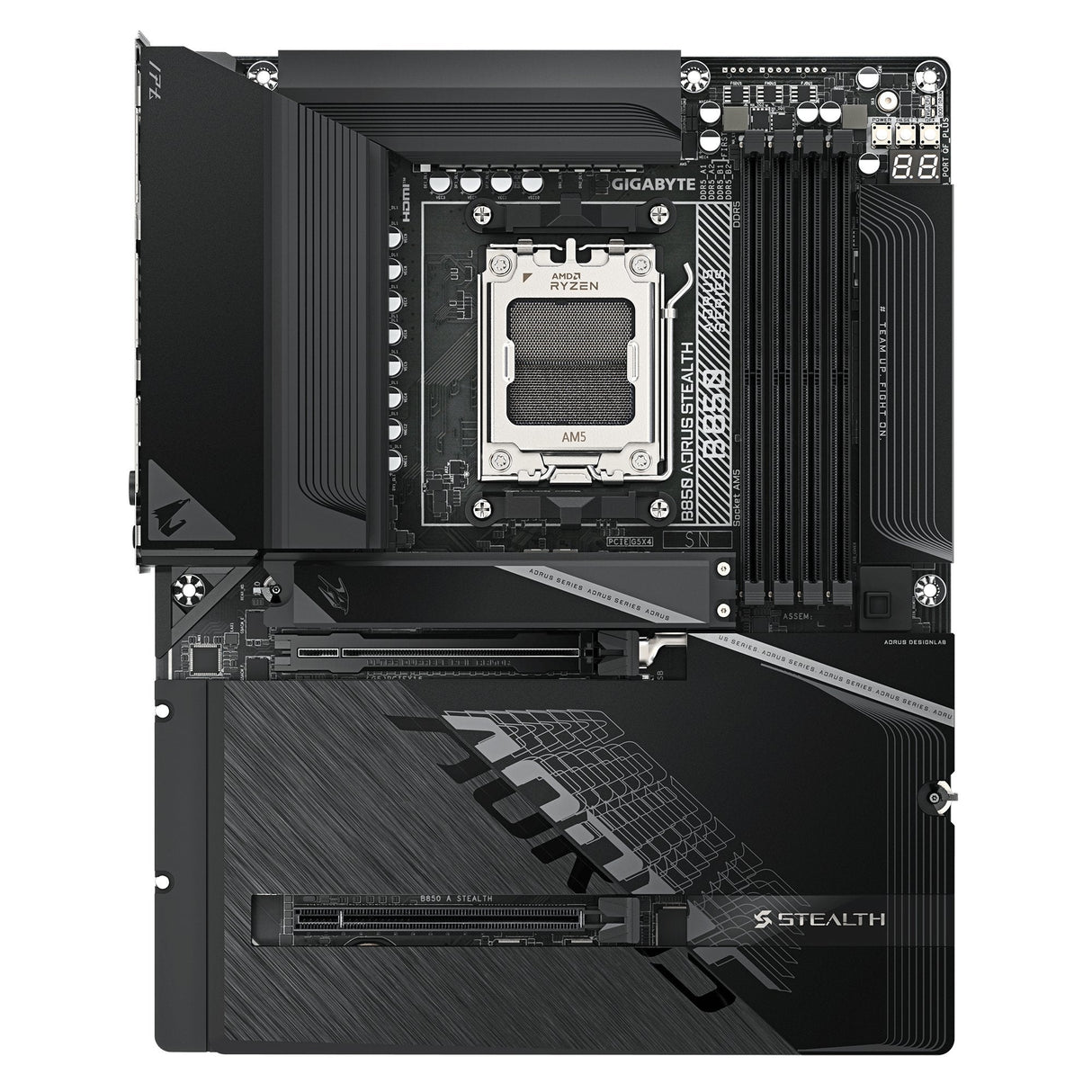 Placa Base Gigabyte B850 A Stealth Am5 1xhdmi
