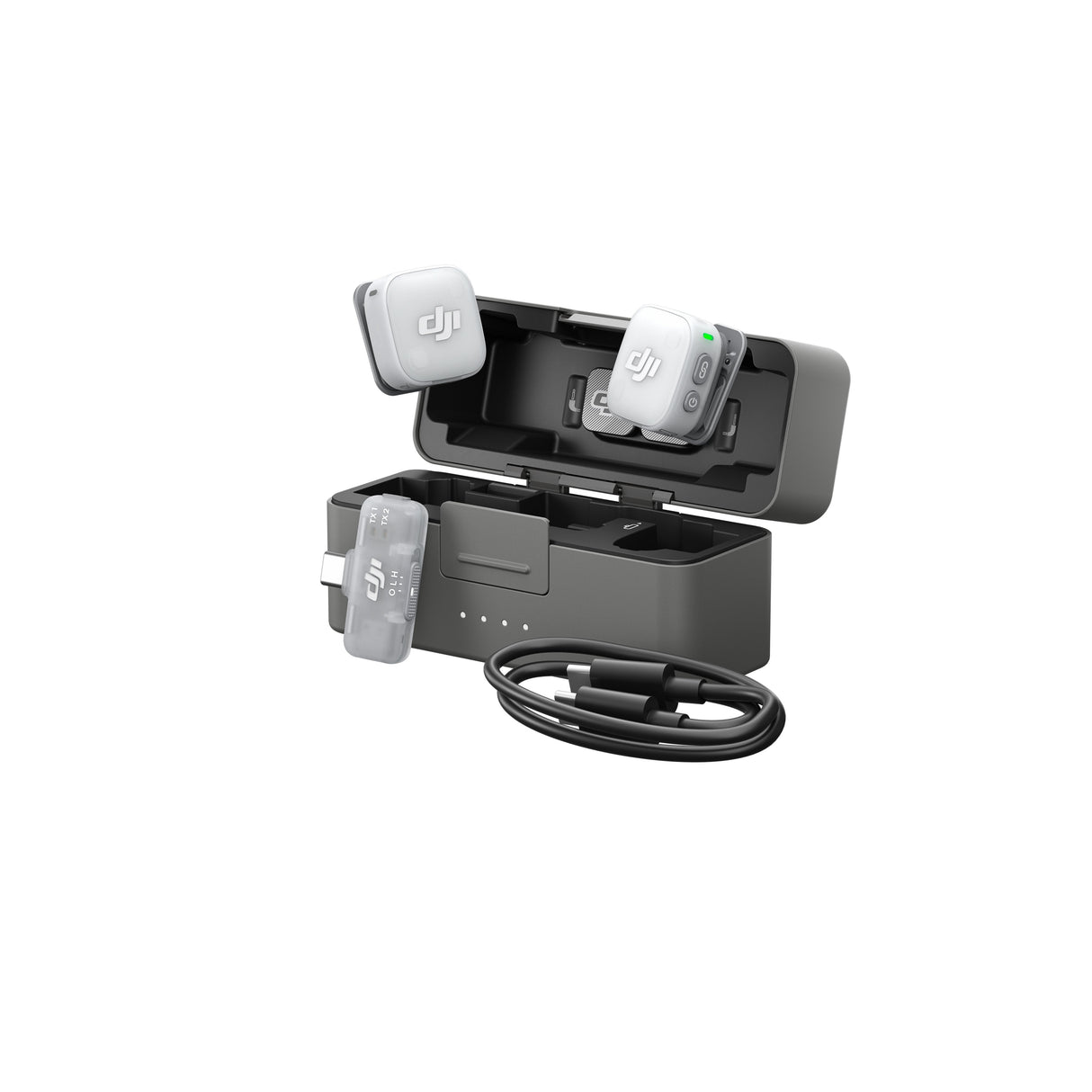 Dji Mic Mini 2 (2 Tx + 1 Mobile Rx + Estuche De Carga)