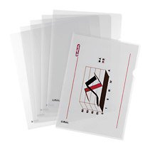 Carpeta Herlitz A4 Transparente 100 Piezas