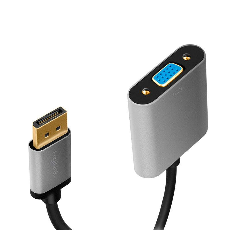 EAN 4052792062113 - LogiLink CDA0109 cambiador de género para cable DisplayPort VGA Negro, Gris imagen 2
