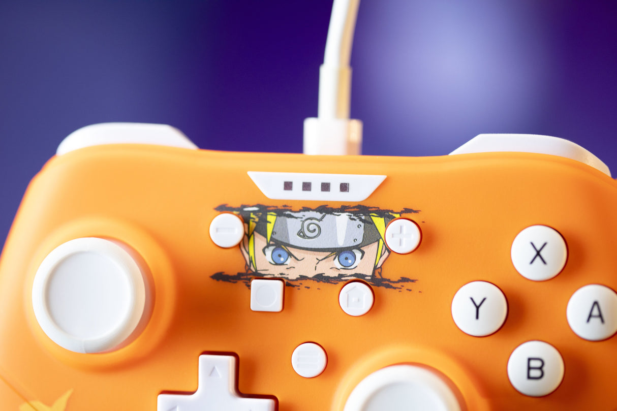 EAN 3328170287449 - Konix KX NARUTO SWITCH/PC PAD ORANGE Gamepad imagen 10