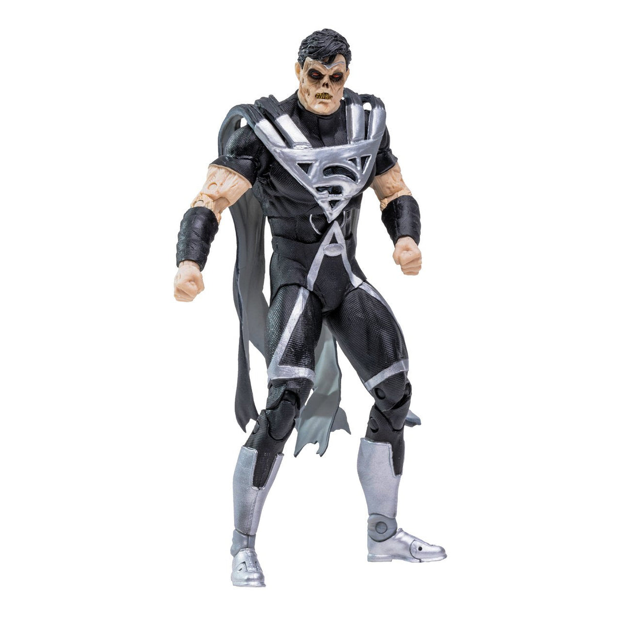 Figura Black Lantern Superman Multiverse Dc Comics 17cm
