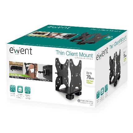 EAN 8054392615115 - Ewent EW1517 soporte y montura para estación de trabajo/PC todo en uno 5 kg Negro imagen 4