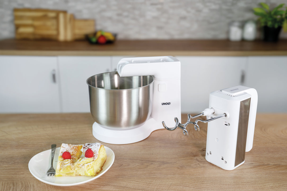 Unold Hand Blender Con Mixing Bowl Hannah White Silver (78720)