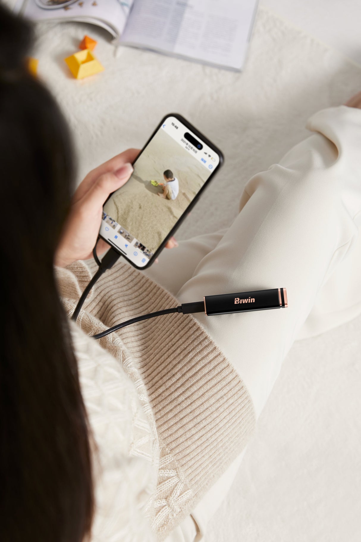 EAN 6955914623095 - Biwin PD2000 2 TB USB Tipo C USB 3.2 Gen 2x2 Púrpura imagen 10