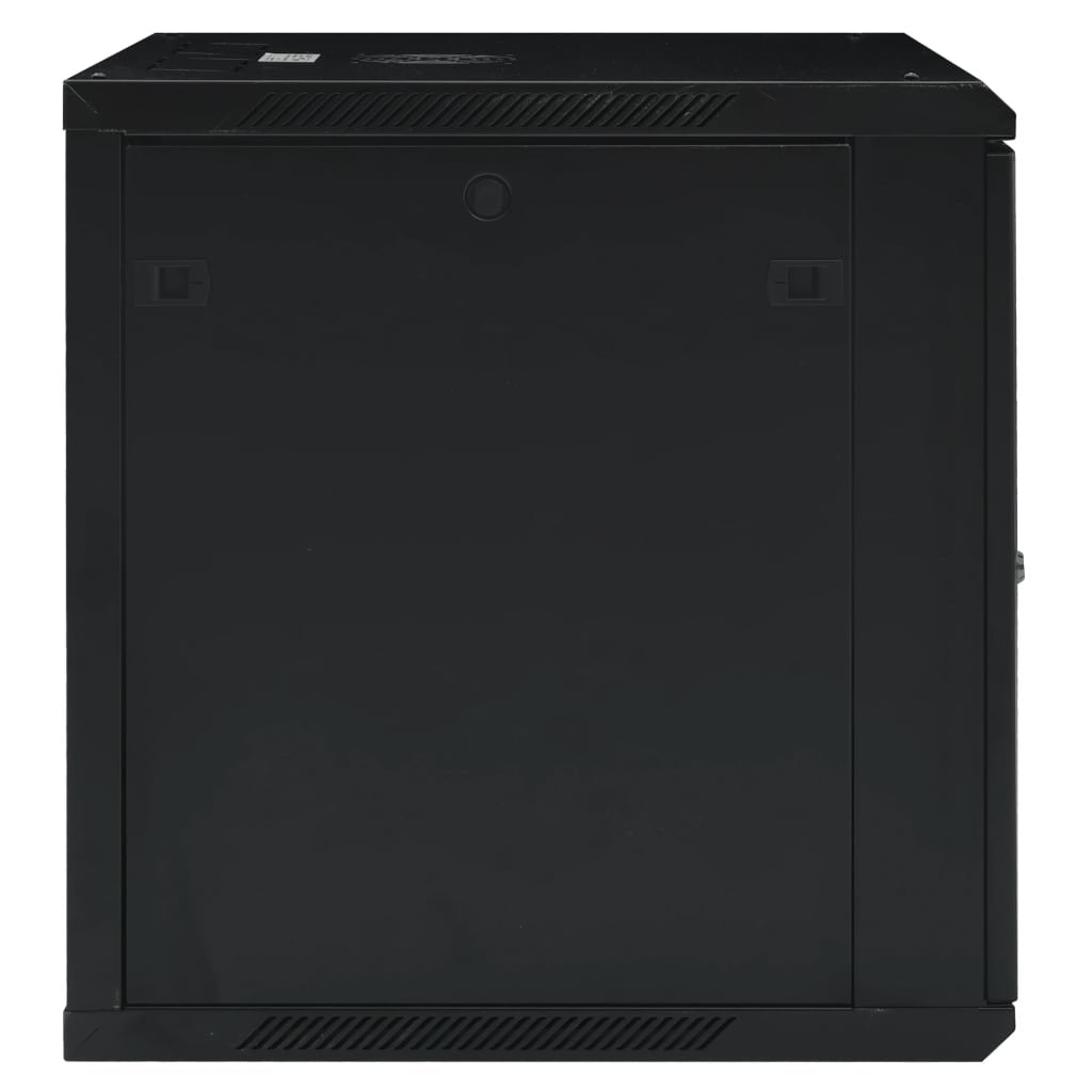 Armario Rack Mural 19" Phasak 15u 600x600 Negro + Ventilacion/Luz Azul