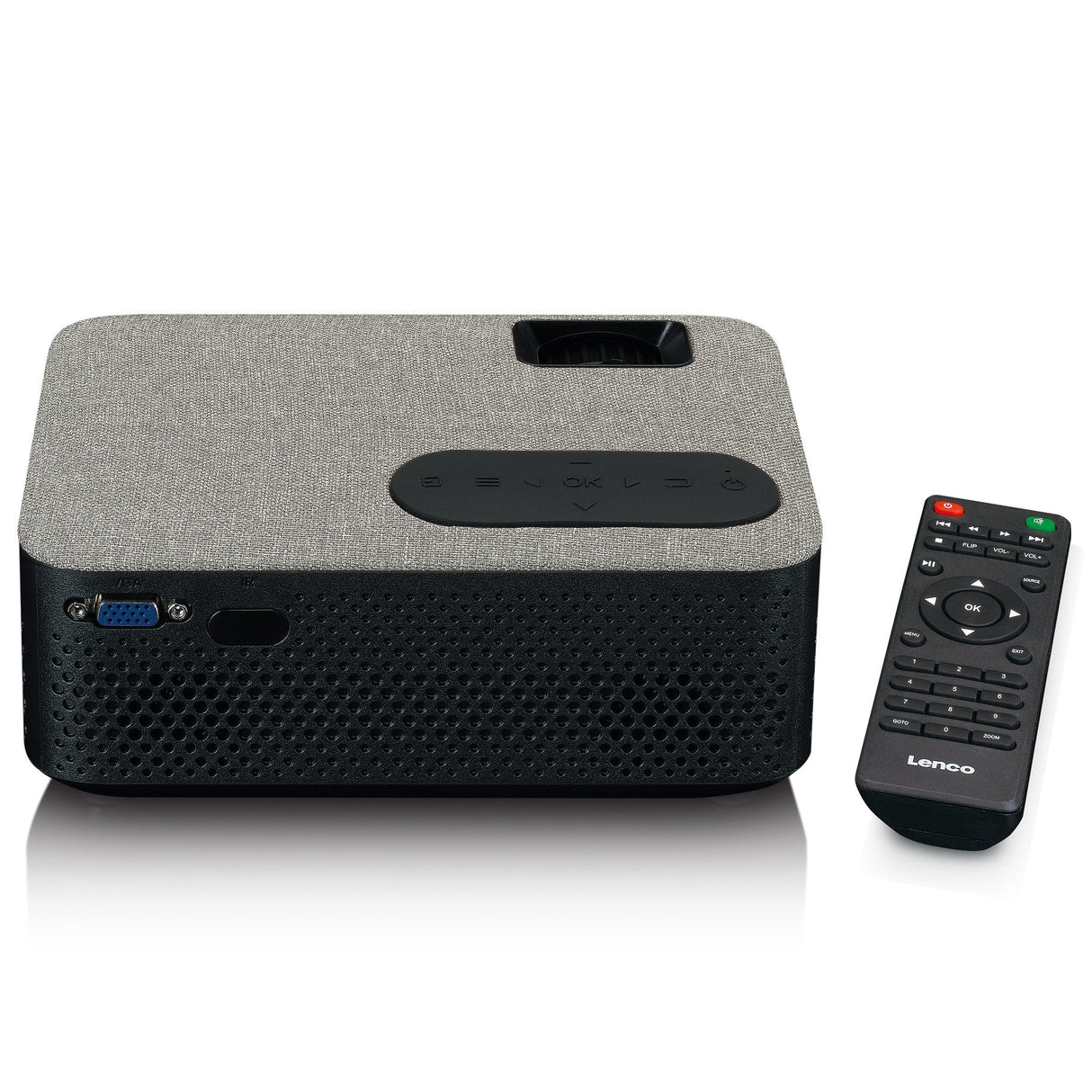 EAN 8711902066965 - Lenco LPJ-700BKGY Proyector de alcance estándar LED 1080p (1920x1080) Negro imagen 2