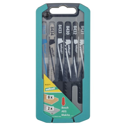 Estuche Hojas De Sierra Para Bosch. 8630000 Wolfcraft