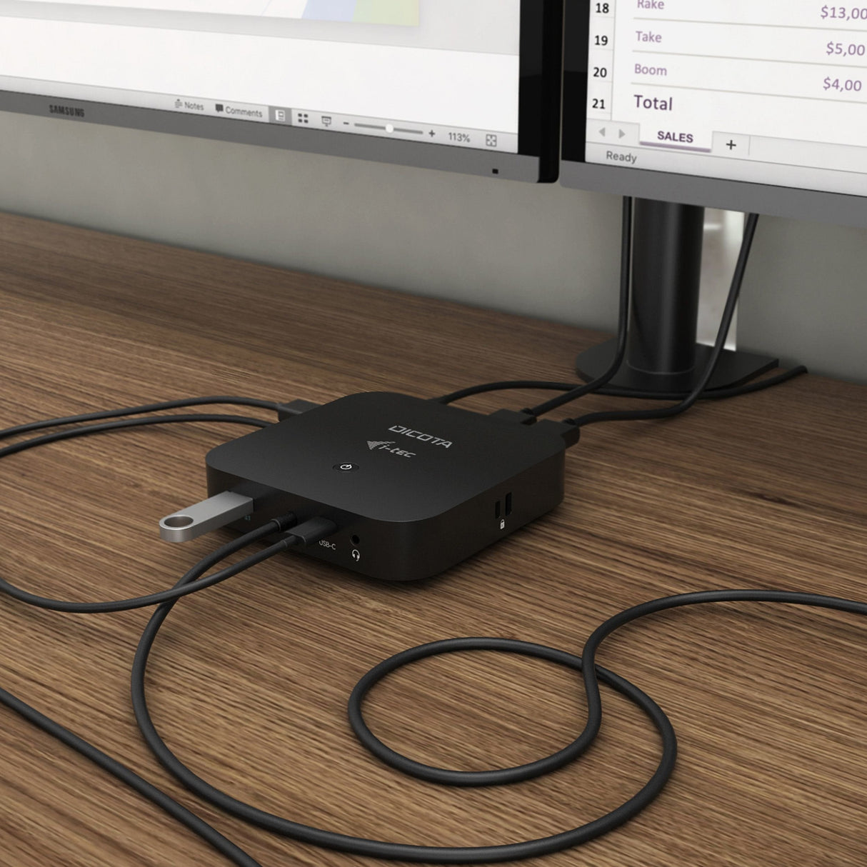 Dicota Usb-C 11-In-1 Docking Mation 5k Hdmi/Dp Pd 100w
