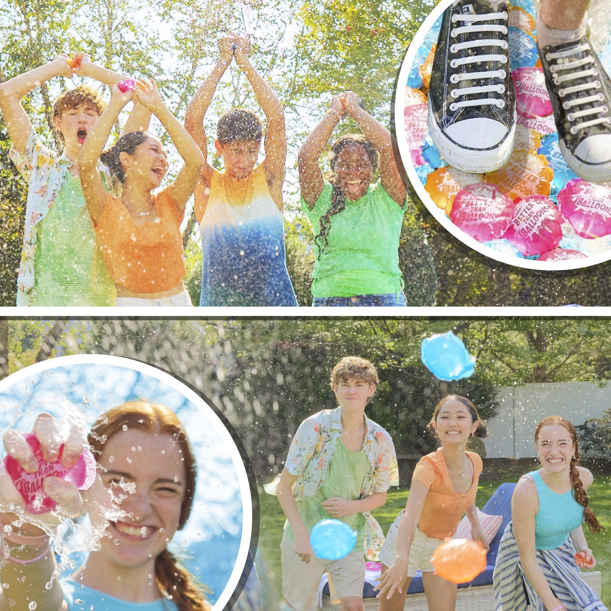 Hasbro Nerf Super Soaker Better Than Balloons 108 Piezas, Juguete Acuático Multicolor F87425l4