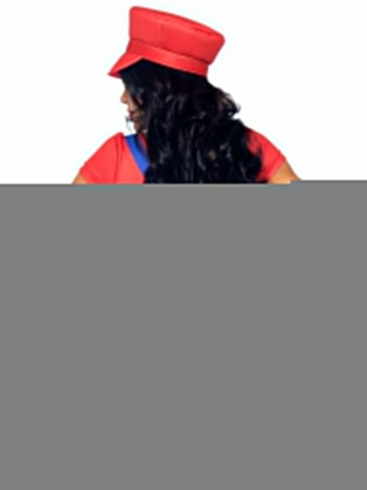 Leg Avenue - Disfraz Sexy Mario Bros Rojo/Azul M