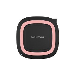 Realpower Freecharger-10 Negro/Rosa, Estación De Carga Inalámbrica Qi