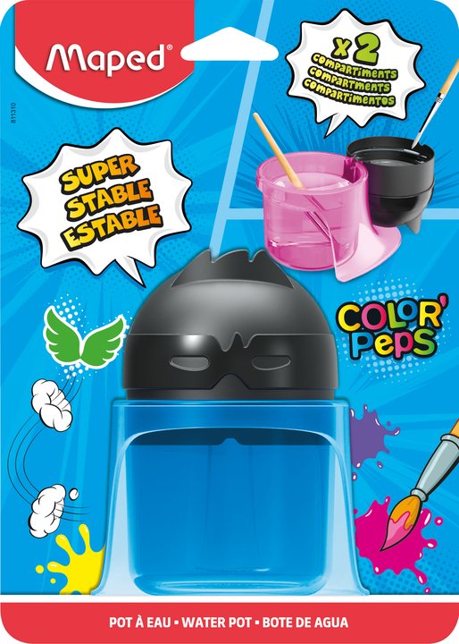 EAN 3154148113102 - Maped 811310 vaso de mezcla para pintura Establecer Negro, Rosa, Azul 2 pieza(s) imagen 3