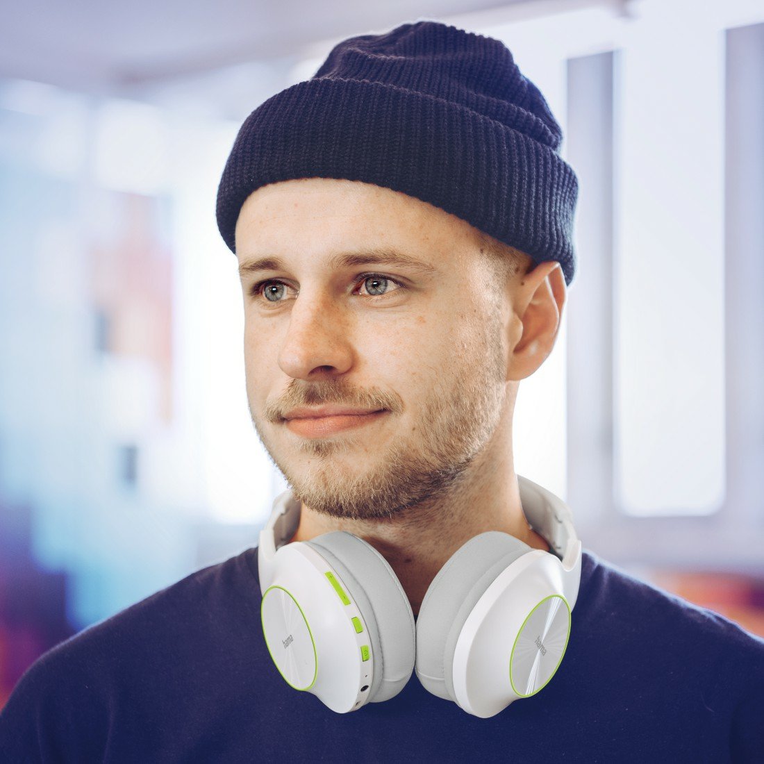 EAN 4047443511256 - Hama Spirit Calypso II Auriculares Inalámbrico Diadema Llamadas/Música Bluetooth Verde, Gris, Blanco imagen 5