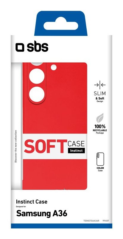 Sbs Inminct Funda Para Samsung Galaxy A36 Rojo