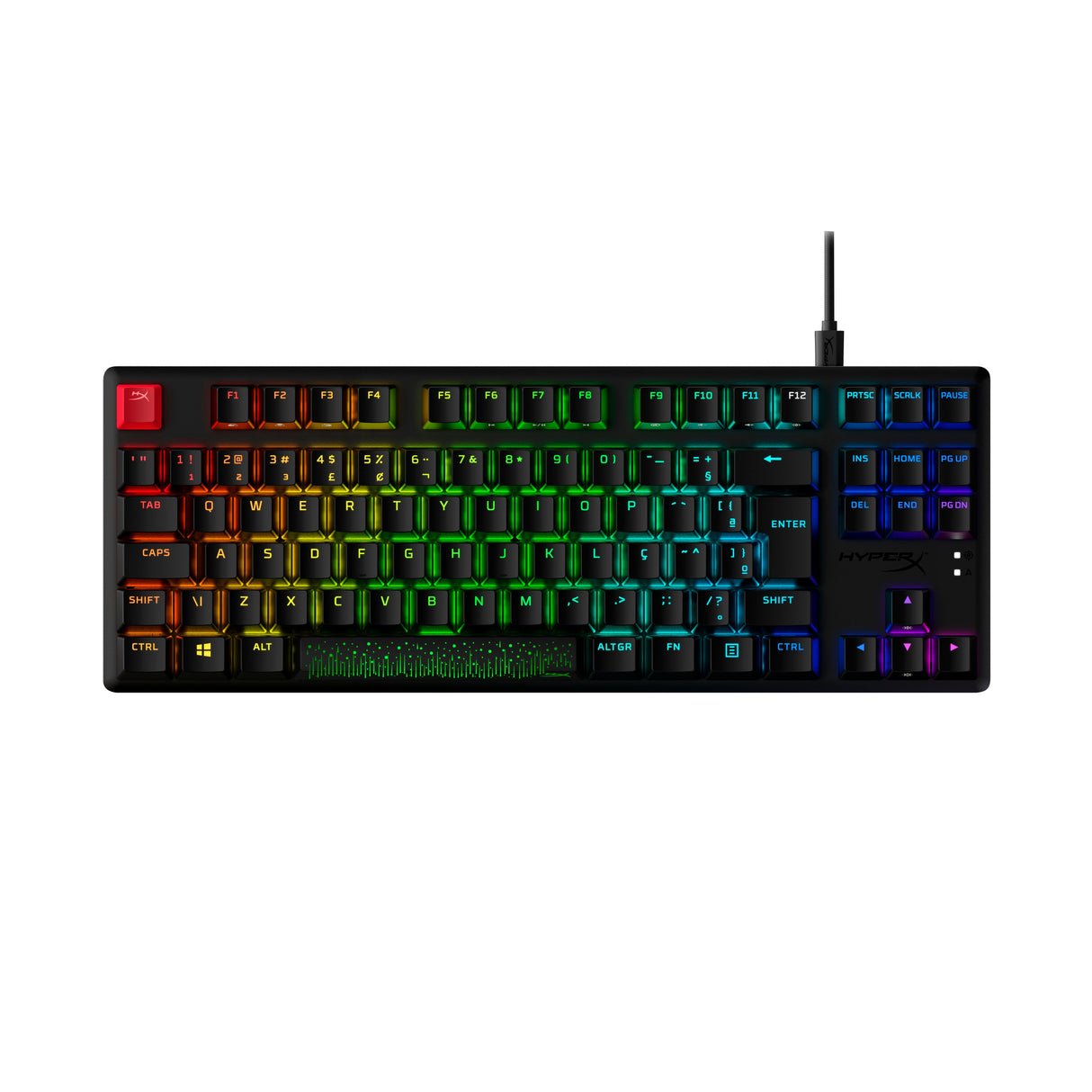 EAN 0196548062249 - HyperX Alloy Origins Core PBT HX Red Gaming Keyboard teclado Juego USB Negro imagen 1