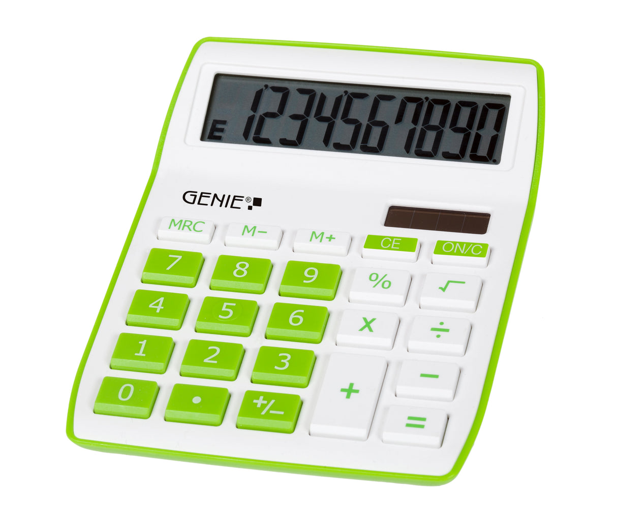 Calculadora De Escritorio Genie 840g Verde